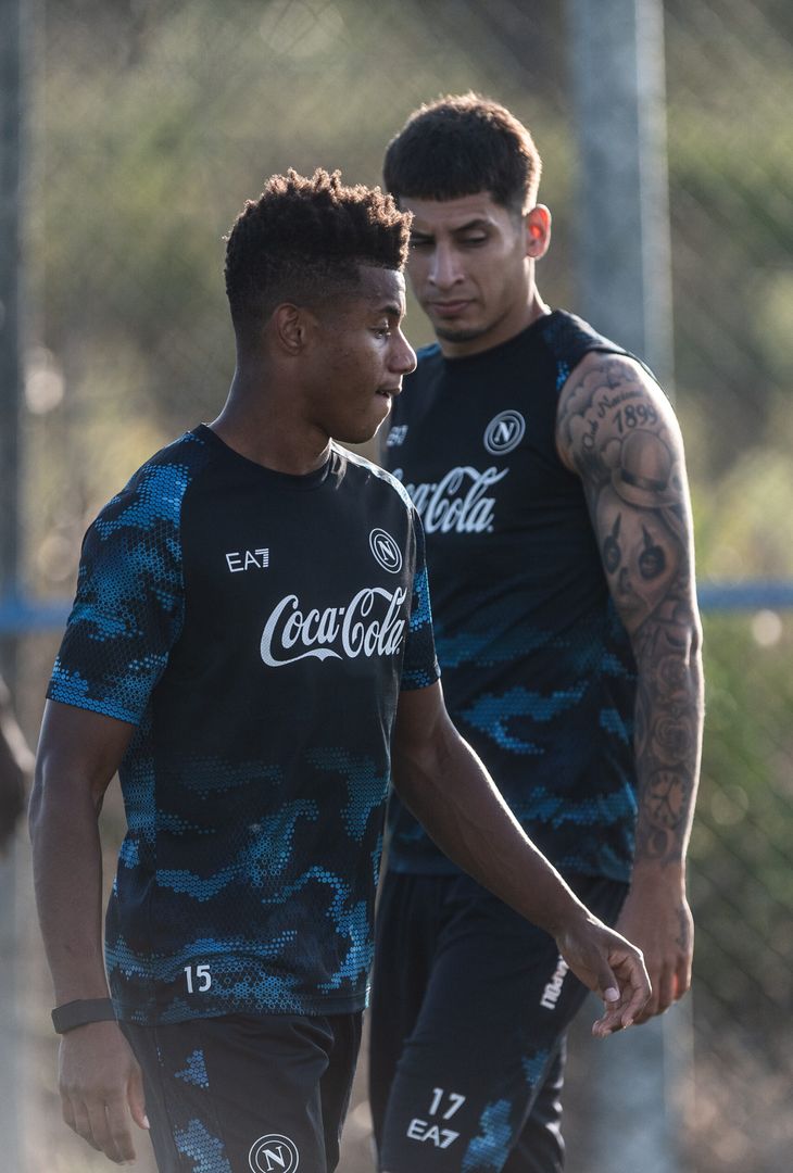 FOTO | Primo allenamento in maglia azzurra di Neres - immagine 3
