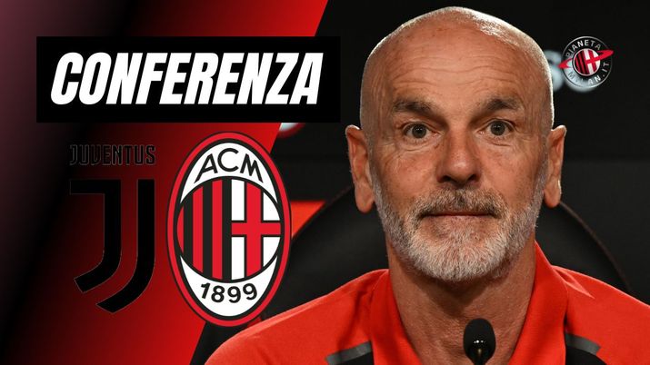 Conferenza stampa LIVE Stefano Pioli AC Milan Juventus-Milan Serie A 2023-2024