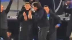 VIDEO Conte e Buongiorno, esultanza da brividi al fischio finale di Napoli-Roma