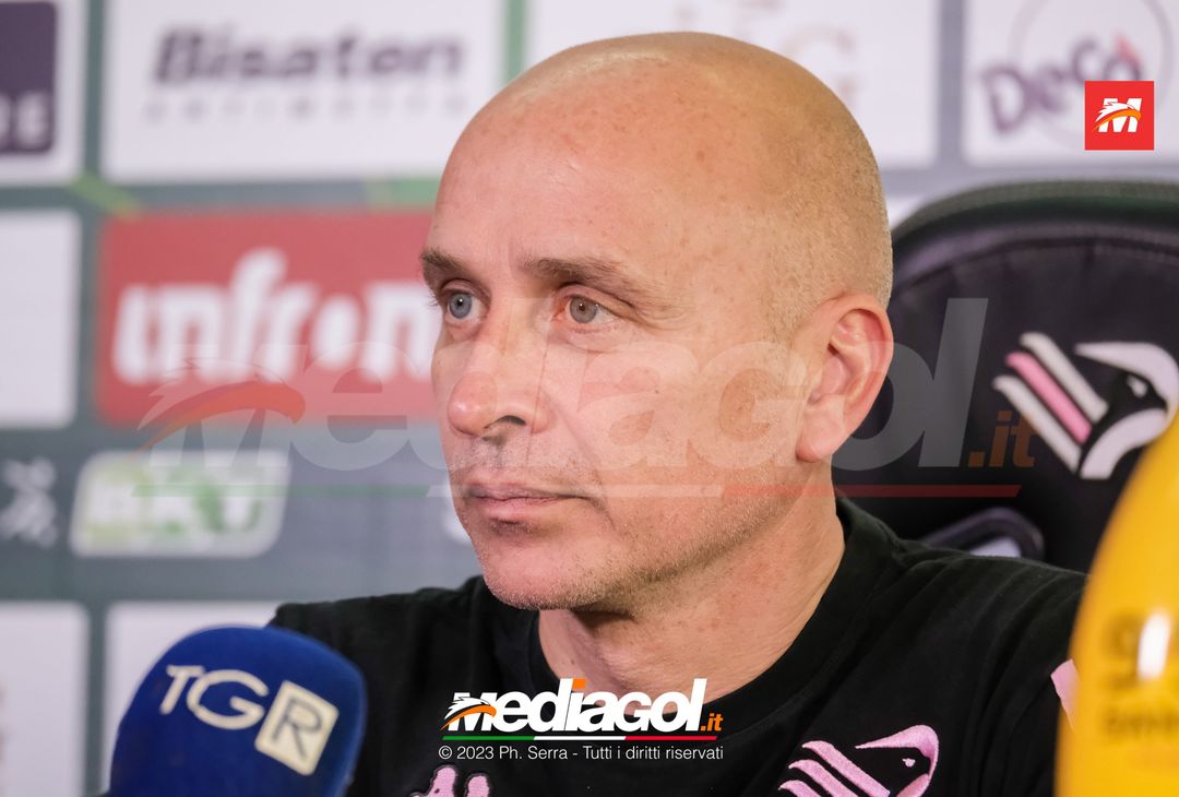 FOTO PALERMO, verso il Pisa:  Eugenio Corini in conferenza stampa (GALLERY) - immagine 4