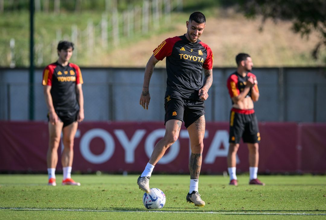 Trigoria, ultima rifinitura della stagione alla viglia dell’Empoli – FOTOGALLERY - immagine 12