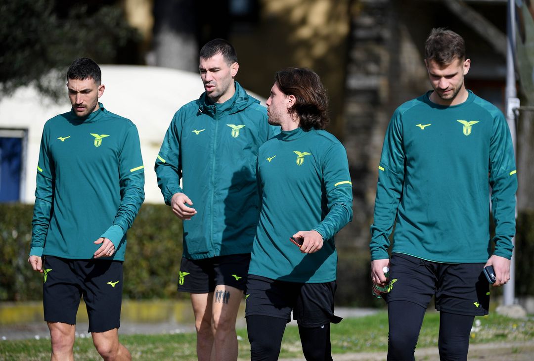 Lazio, prima del Bologna il ritiro a Coverciano: le foto dell’allenamento – GALLERY - immagine 34