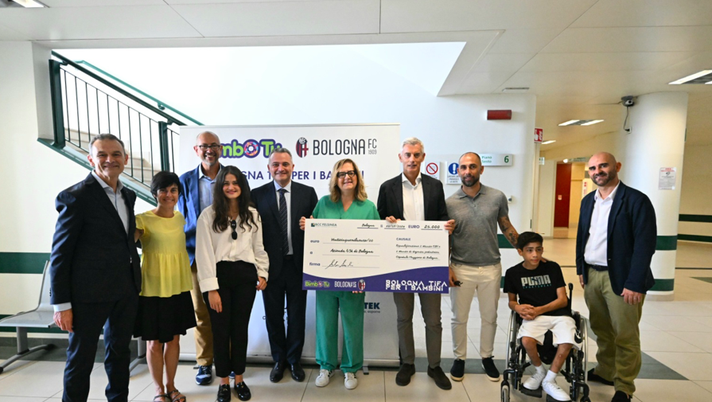 Bimbo Tu e Bologna: 25mila euro alla Pediatria del Maggiore - immagine 1