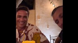 VIDEO / Vieri prende in giro Matri per il look: “Pronto per il Safari”