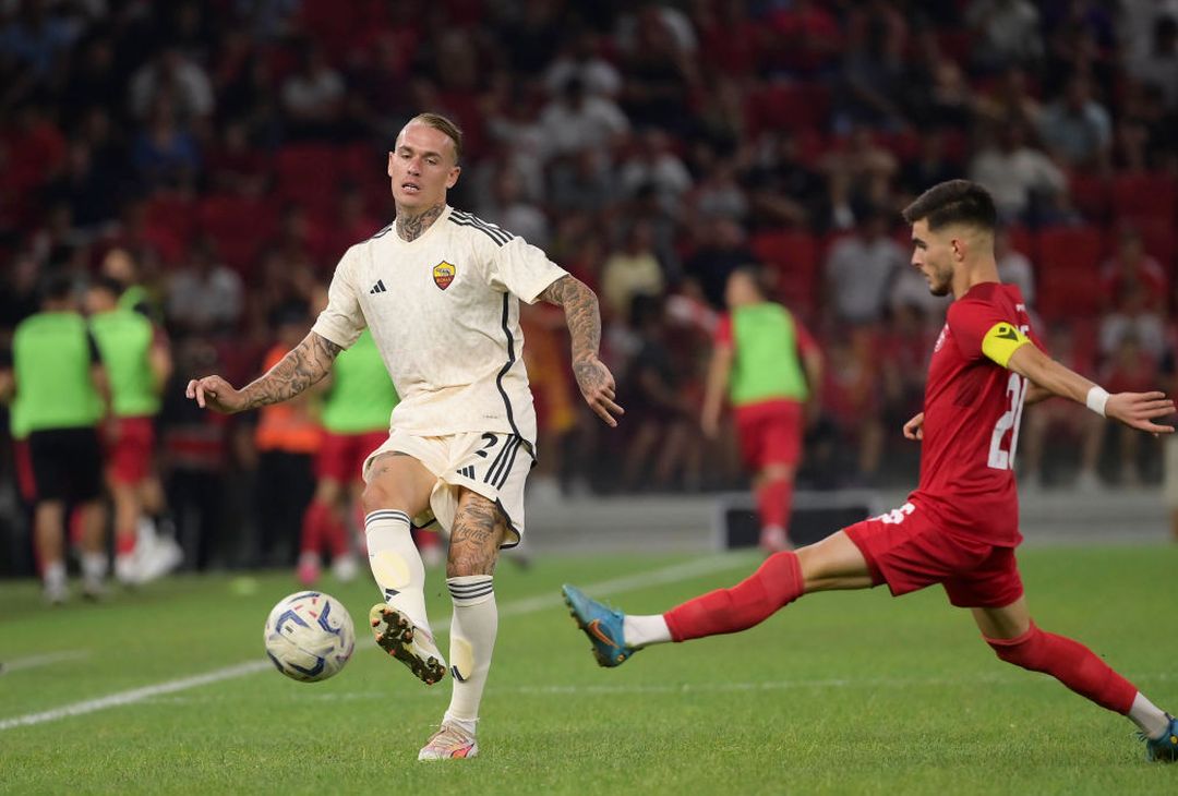 Amichevole, Partizani-Roma 1-2 – FOTO GALLERY - immagine 40