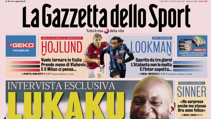 Il Napoli sui media: le prime pagine dei quotidiani di oggi- immagine 1