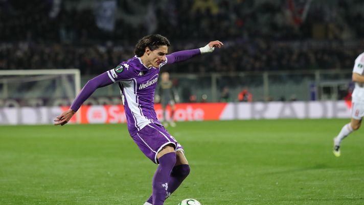 GERMOGLI PH: 12 MARZO 2026 FIRENZE STADIO ARTEMIO FRANCHI CONFERENCE LEAGUE FIORENTINA VS RAKOW NELLA FOTO FORTINI Convocazioni Under 21: per la Fiorentina una sola chiamata nella lista - immagine 1