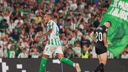 Ex Napoli, il Betis perde ma Natan resta inamovibile in difesa: 90 minuti in campo