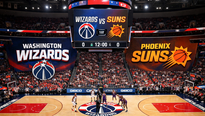Wizards-Suns in diretta NBA: analisi, quintetti e scenario della sfida al Capital One Arena - immagine 1