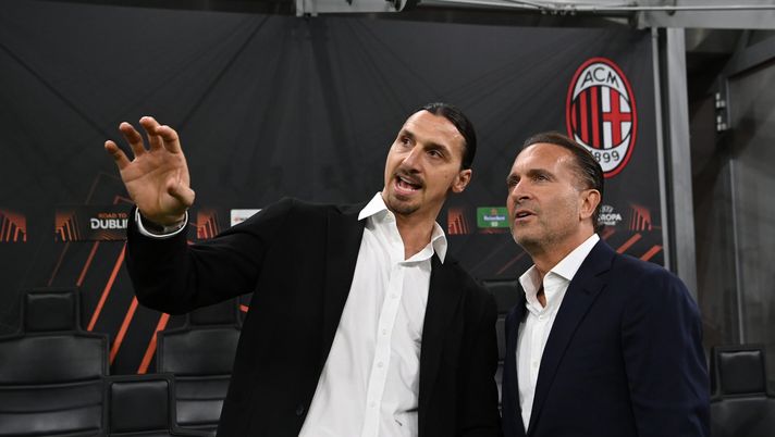 Milan-Roma Europa League 2023-2024 Ibrahimovic Cardinale RedBird