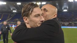 Calcio, Spalletti: “Totti? Mai smesso di abbracciarlo”