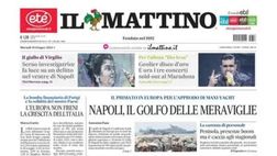 PRIMA PAGINA IL MATTINO OGGI: “Kvaracaos: il georgiano vuole andare via, no del Napoli”