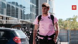 FOTO Ternana-Palermo, i rosanero in partenza dallo stadio “Renzo Barbera” (Gallery)