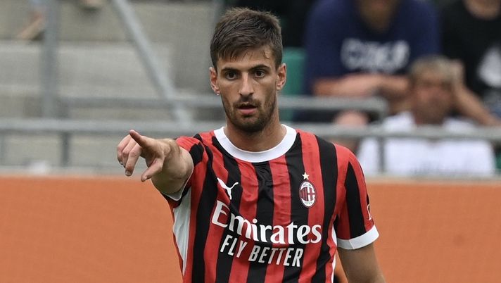 Matteo Gabbia AC Milan amichevole Rapid Vienna-Milan 1-1