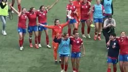 Napoli Femminile quasi salvo! I festeggiamenti dopo la vittoria contro la Sampdoria