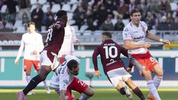 Torino-Cremonese 1-0, l’analisi del gol: bel cross di Gineitis, Vlasic molto freddo
