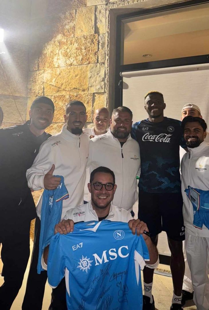 GALLERY Festa per Conte, pizza, risate e un gruppo ritrovato: presente anche ADL - immagine 5