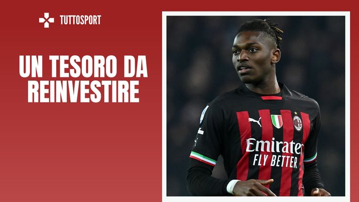 Rafael Leao, attaccante del Milan (getty images)