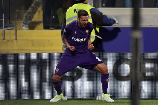 Firenze, Italia - 22 aprile 2017: Matias Vecino esulta dopo aver segnato contro l'Inter. (Foto di Gabriele Maltinti/Getty Images) Lazio, Matias Vecino ha rinnovato il contratto: il comunicato del club- immagine 2