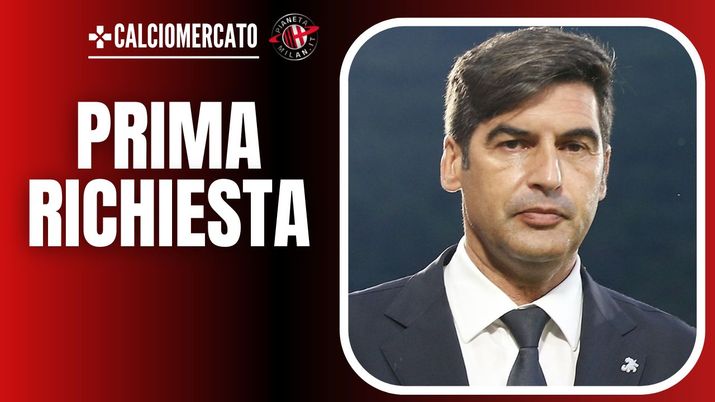 Allenatore AC Milan Fonseca