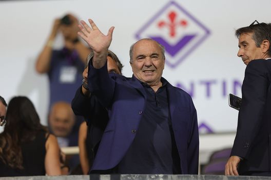 Rocco Commisso presidente della Fiorentina (Foto di Gabriele Maltinti/Getty Images) Commisso Fiorentina