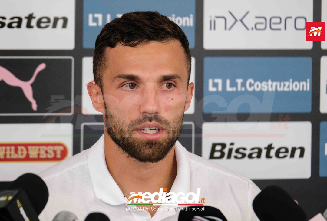 FOTO PALERMO, Federico Di Francesco in conferenza stampa (Gallery) - immagine 14