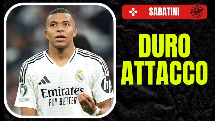 Kylian Mbappé Real Madrid-Milan 1-3 Champions League 2024-2025