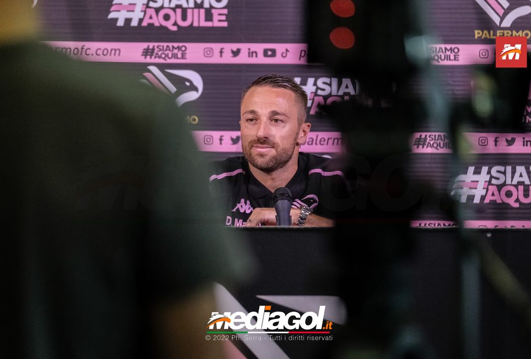 FOTO RITIRO PALERMO, Roberto Floriano in conferenza stampa (Gallery) - immagine 8