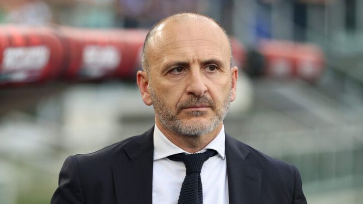 ROME, ITALY - MAY 24: Piero Ausilio Sport Director of FC Internazionale looks on during the Coppa Italia Final match between ACF Fiorentina and FC Internazionale at Stadio Olimpico on May 24, 2023 in Rome, Italy. (Photo by Francesco Scaccianoce - Inter/Inter via Getty Images) Ausilio: “Questo è il colpo che ho invidiato di più a Corvino”. E lui: “Io rimasto male per Lautaro” - immagine 1