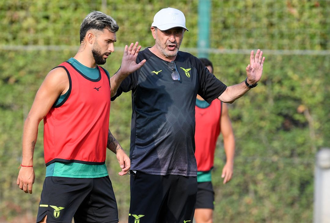 Castellanos e Maurizio Sarri