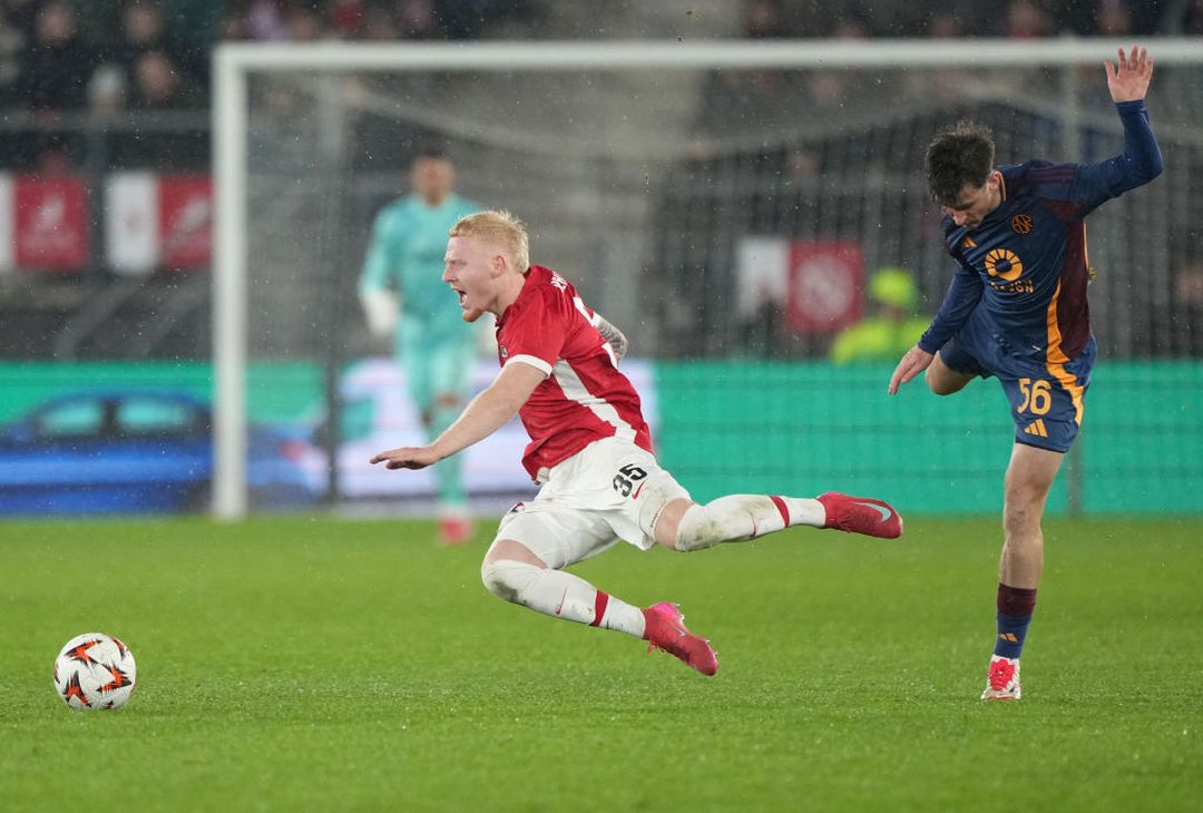 Az Alkmaar-Roma 1-0 – FOTO GALLERY - immagine 40