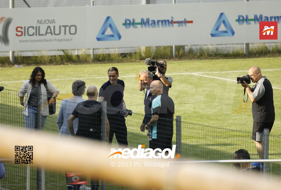 FOTO Ritiro Palermo, day 2: partitella e colloquio Corini-Rinaudo (Gallery) - immagine 50