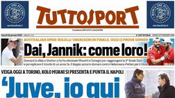 PRIMA PAGINA TUTTOSPORT OGGI: “Kolo Muani « Juve, io qui per fare il 9»”