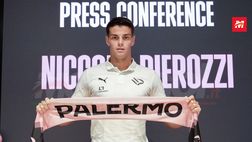 FOTO PALERMO, la presentazione di Niccolò Pierozzi in conferenza (Gallery)
