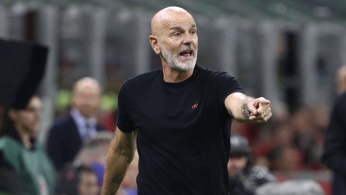 Stefano Pioli AC Milan Milan-Juventus 0-1 Serie A 2023-2024