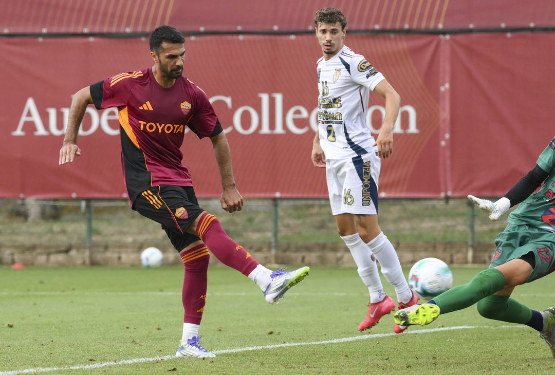 Roma, le immagini dell’amichevole contro l’UniPomezia – FOTO GALLERY - immagine 27