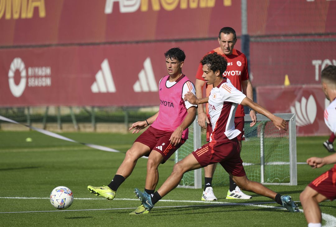 Roma, l’allenamento a due giorni dal Bologna – FOTO GALLERY - immagine 21