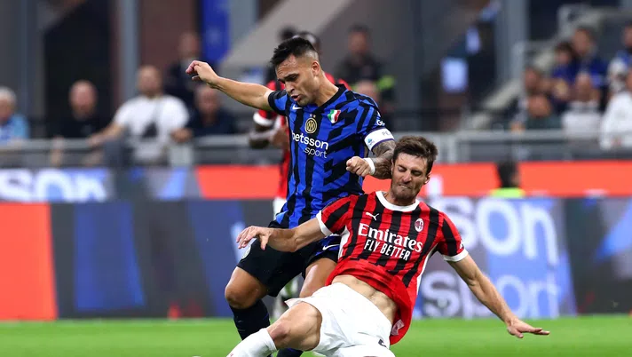 Matteo Gabbia AC Milan derby Inter-Milan 1-2 Serie A 2024-2025