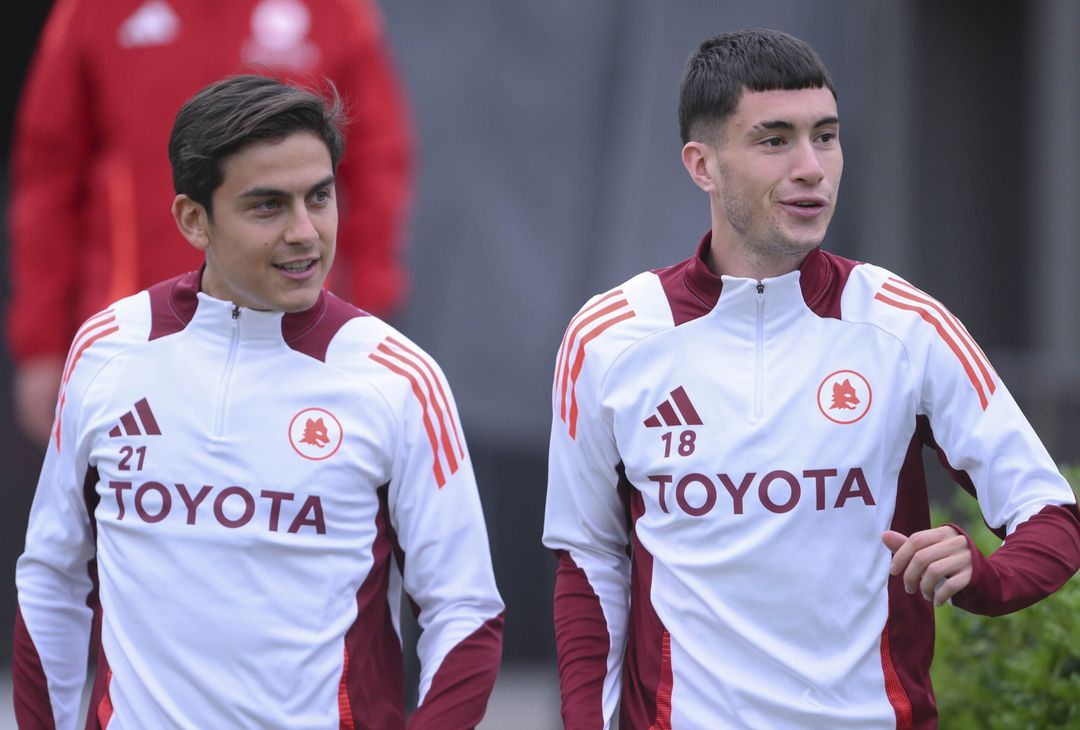 Roma, l’allenamento a Trigoria in vista dell’Inter – FOTO GALLERY - immagine 9