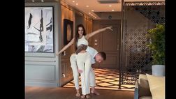 VIDEO / Jessica e Ciro Immobile: balletto con presa in salotto