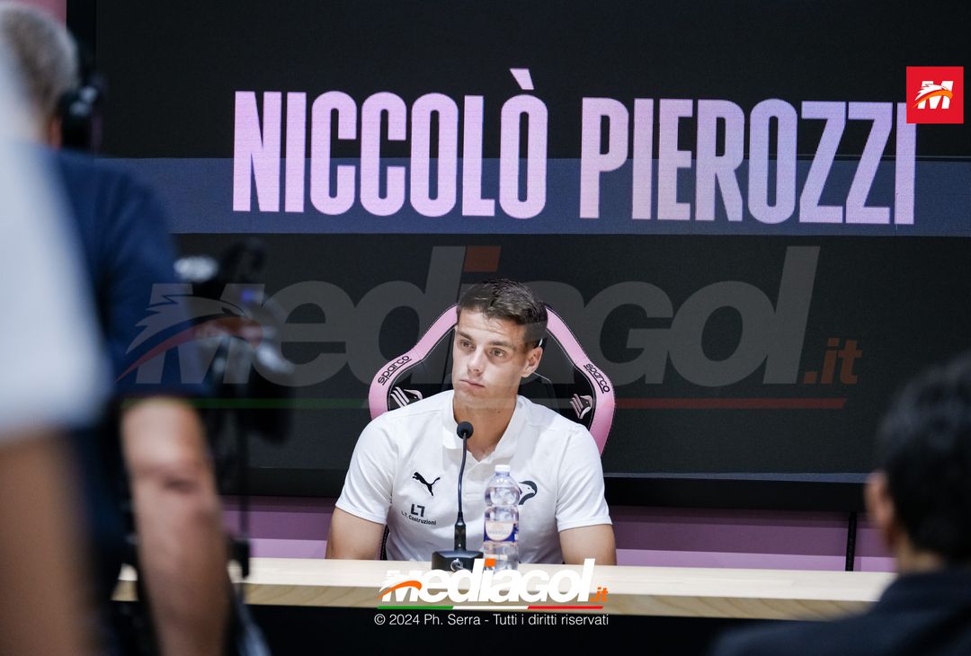 FOTO PALERMO, la presentazione di Niccolò Pierozzi in conferenza (Gallery) - immagine 11