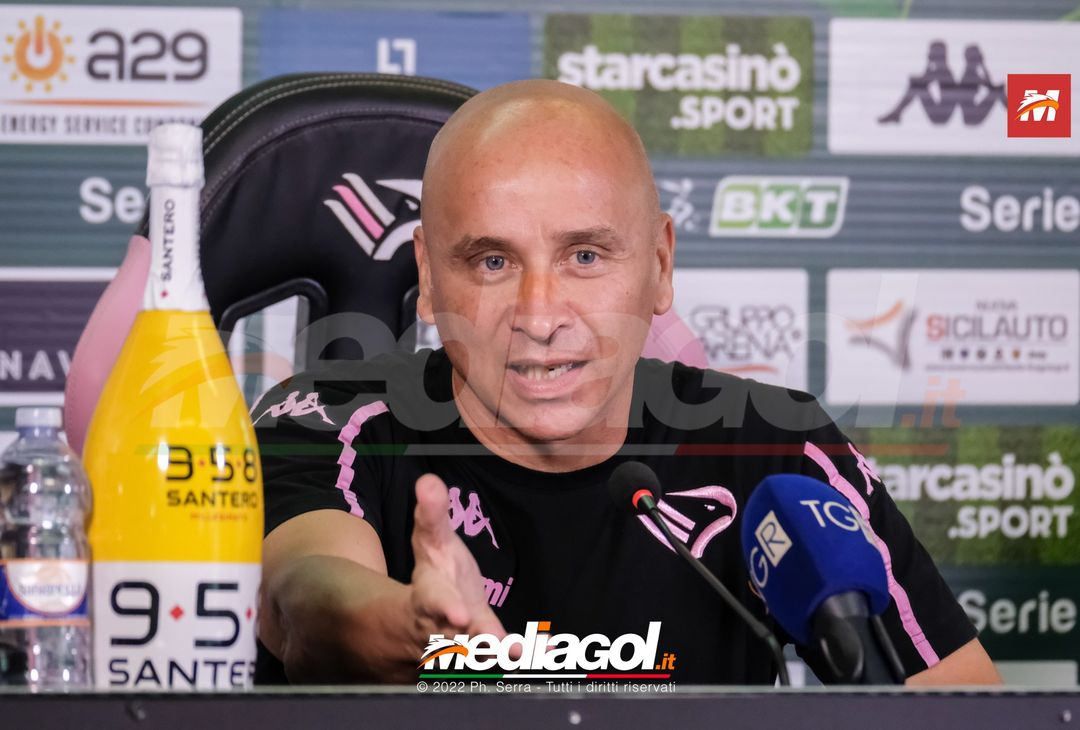 FOTO PALERMO, verso il Modena: mister Corini in conferenza (Gallery) - immagine 19