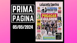 Prima pagina Gazzetta dello Sport: “Milan, derby portoghese in panchina”