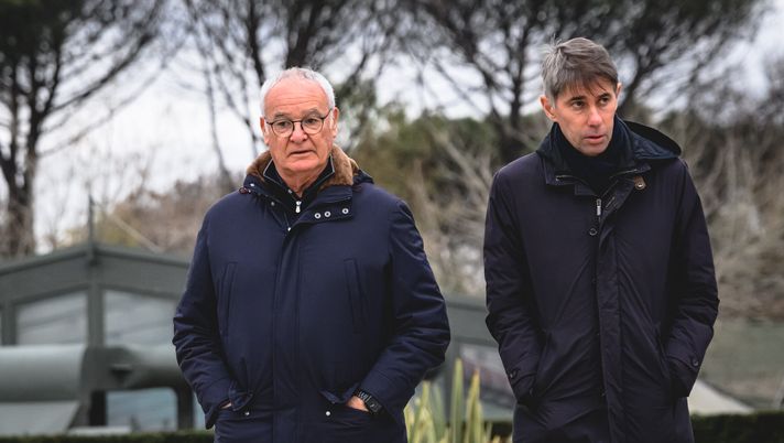 ROME, ITALY - JANUARY 21: AS Roma Senior Advisor and Sports Director Frederic Massara during training session at Centro Sportivo Fulvio Bernardini on January 21, 2026 in Rome, Italy. (Photo by Luciano Rossi/AS Roma via Getty Images) Roma, è caos totale in società! Massara verso l’addio, può arrivare un ex Napoli - immagine 1