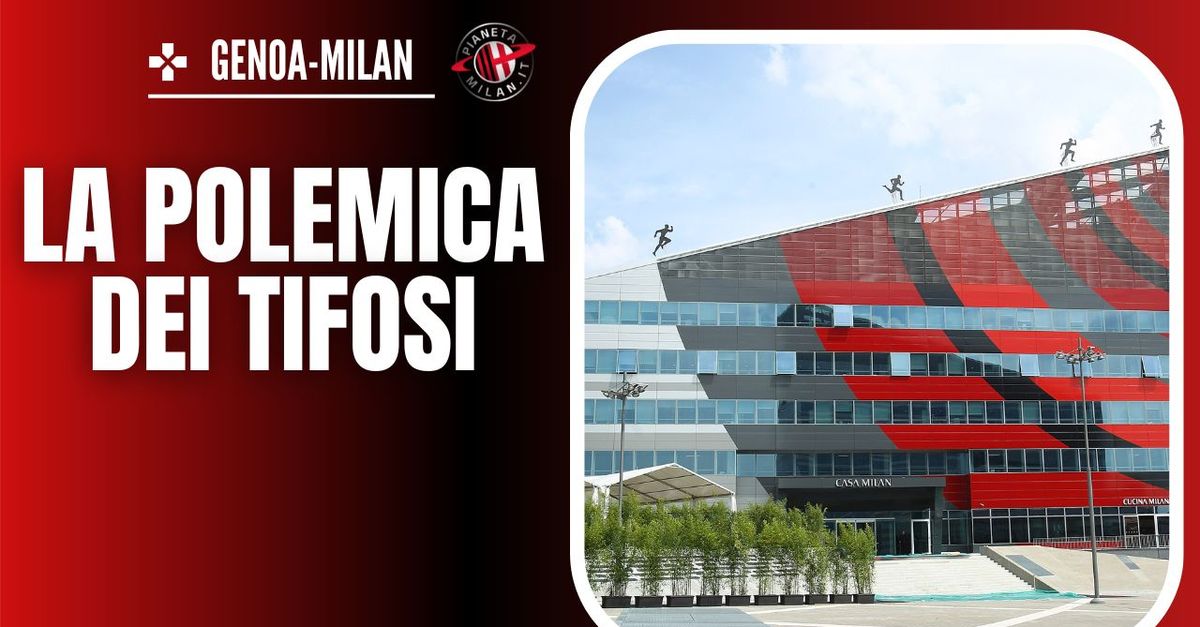 Genoa Milan, polemica dei tifosi rossoneri: la ‘colpa’ è dei diritti tv