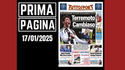 Prima pagina Tuttosport: Milan cerca un’altra punta. Abraham vede i fantasmi