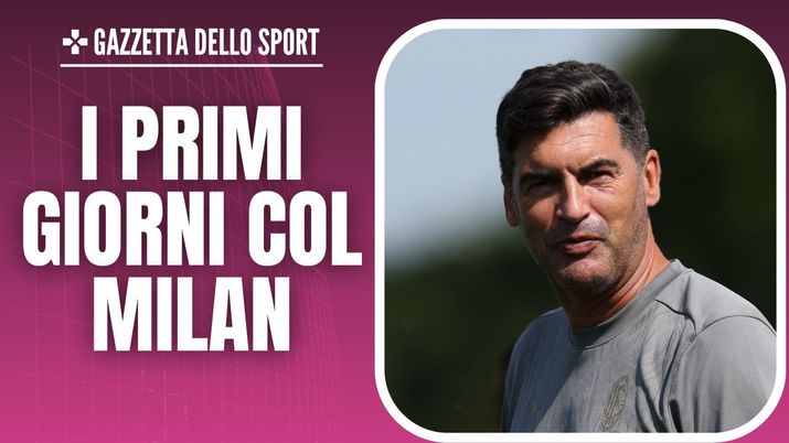 Paulo Fonseca (allenatore AC Milan), qui durante una seduta di allenamento a Milanello | Milan News (Getty Images) Paulo Fonseca AC Milan allenamento Milanello