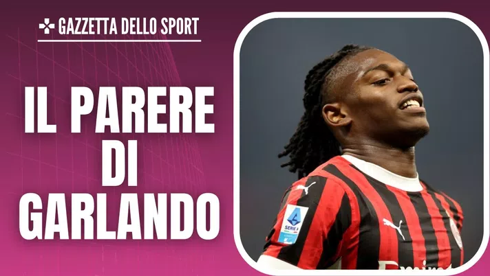 Rafael Leao AC Milan Milan-Lecce 3-0 Serie A 2024-2025