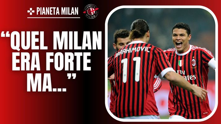 Zlatan Ibrahimovic e Thiago Silva, ex giocatori del Milan 07/12/2023 PianetaMilan.it