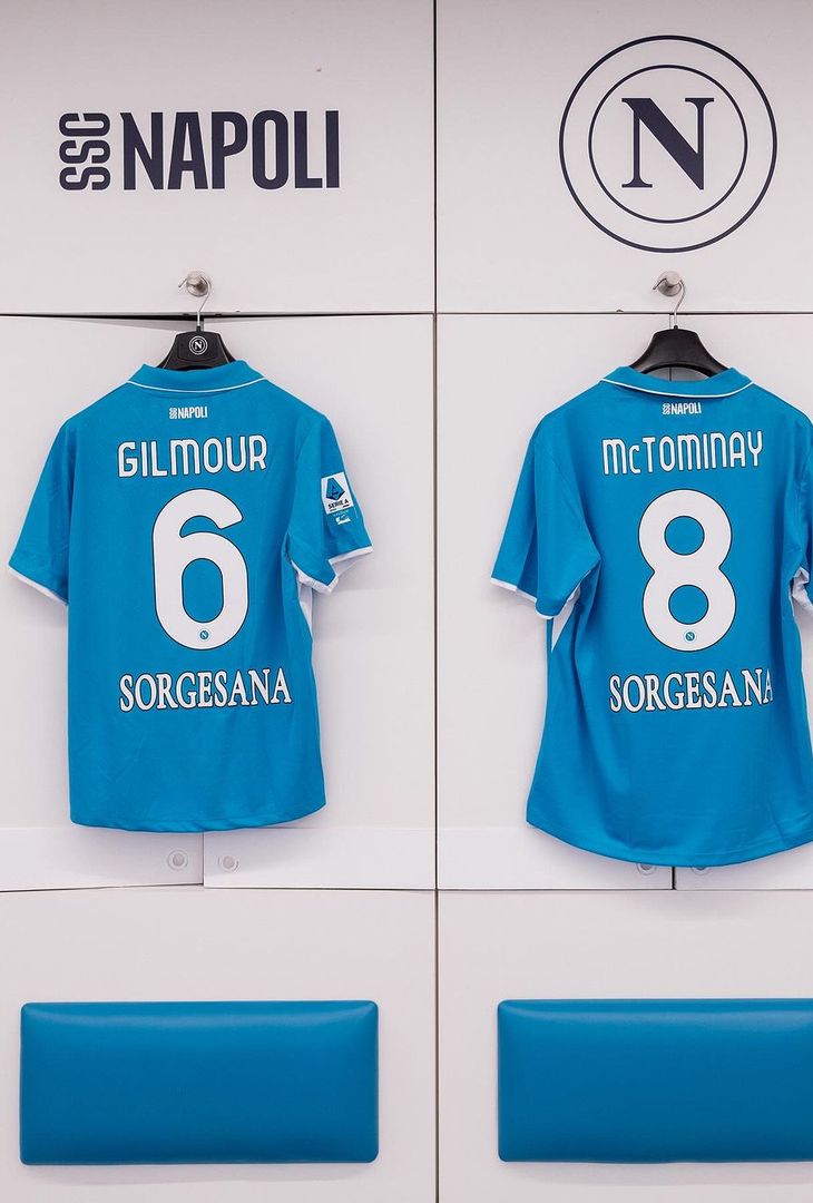 GALLERY Tutto pronto nello spogliatoio azzurro per Napoli-Como - immagine 3